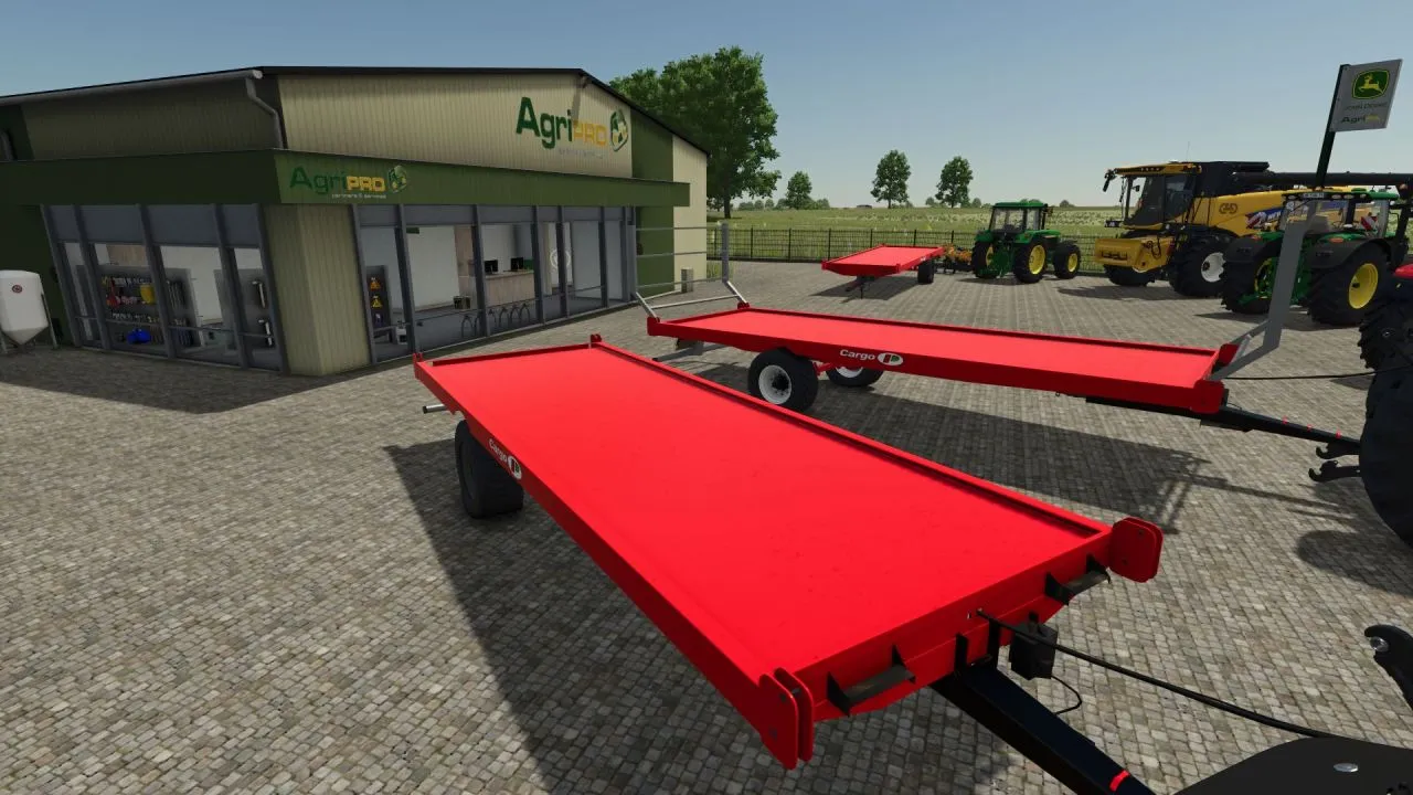 Praktyczna Przyczepa Promodis CARGO Prois — Niezawodny Transport Bel w FS25