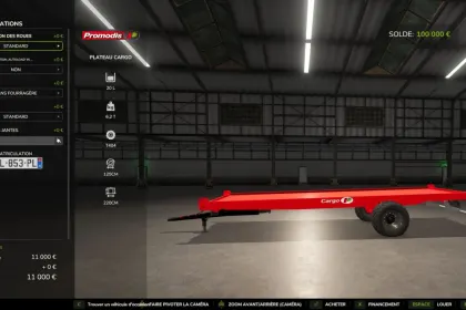 Praktyczna Przyczepa Promodis CARGO Prois — Niezawodny Transport Bel w FS25 — 4