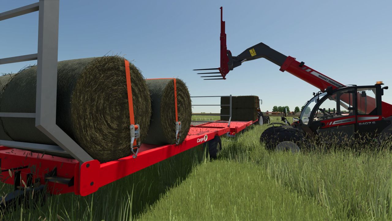 Praktyczna Przyczepa Promodis CARGO Prois — Niezawodny Transport Bel w FS25 - Zrzuty ekranu