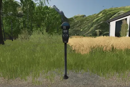 US parking meter for Farming Simulator 25