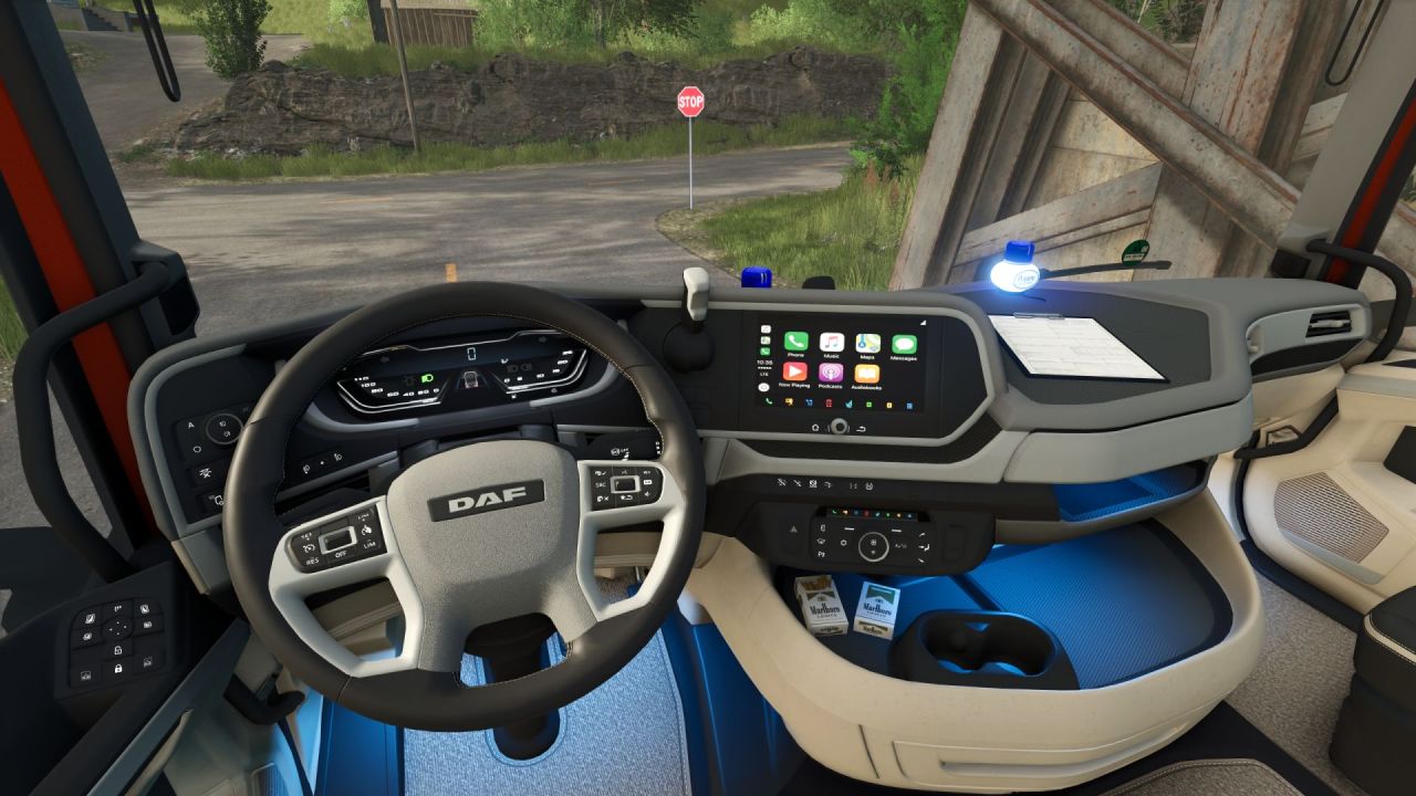 Тягач DAF XG+ HKL для Farming Simulator 25