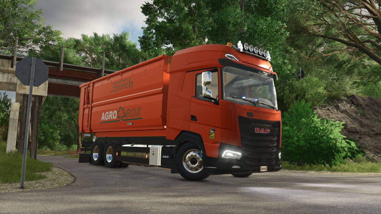 Тягач DAF XG+ HKL для Farming Simulator 25