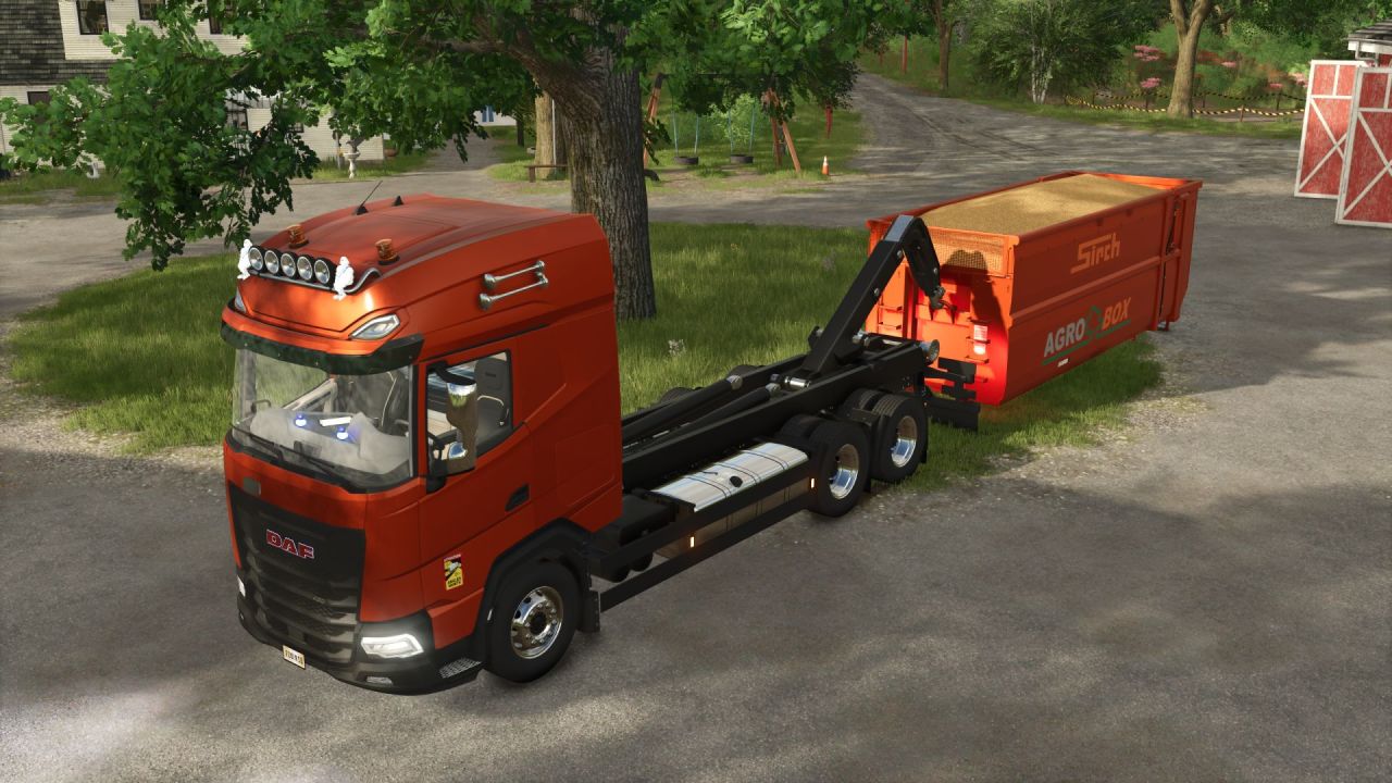 Тягач DAF XG+ HKL для Farming Simulator 25