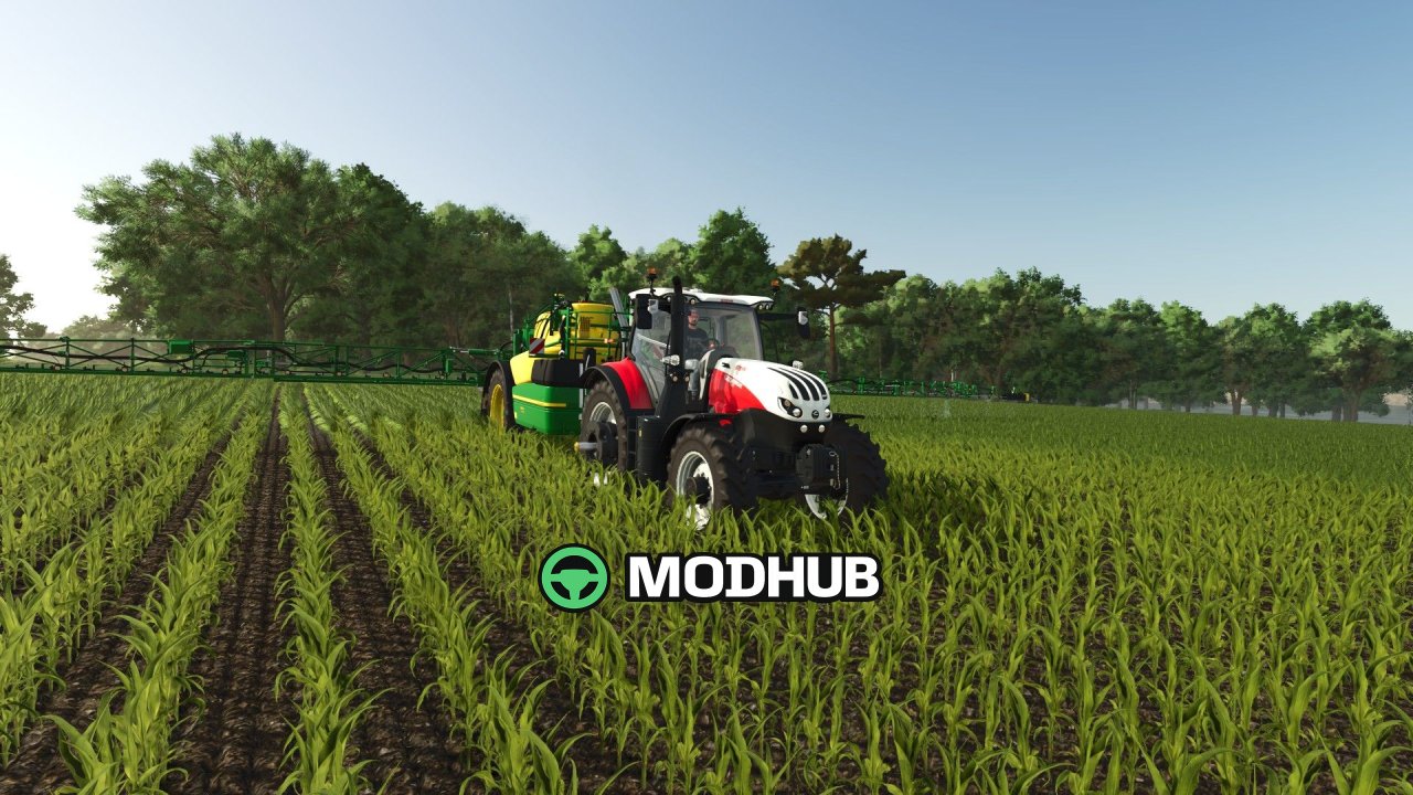 Трактор CNH/Steyr Medium Series US V1.1 для FS25