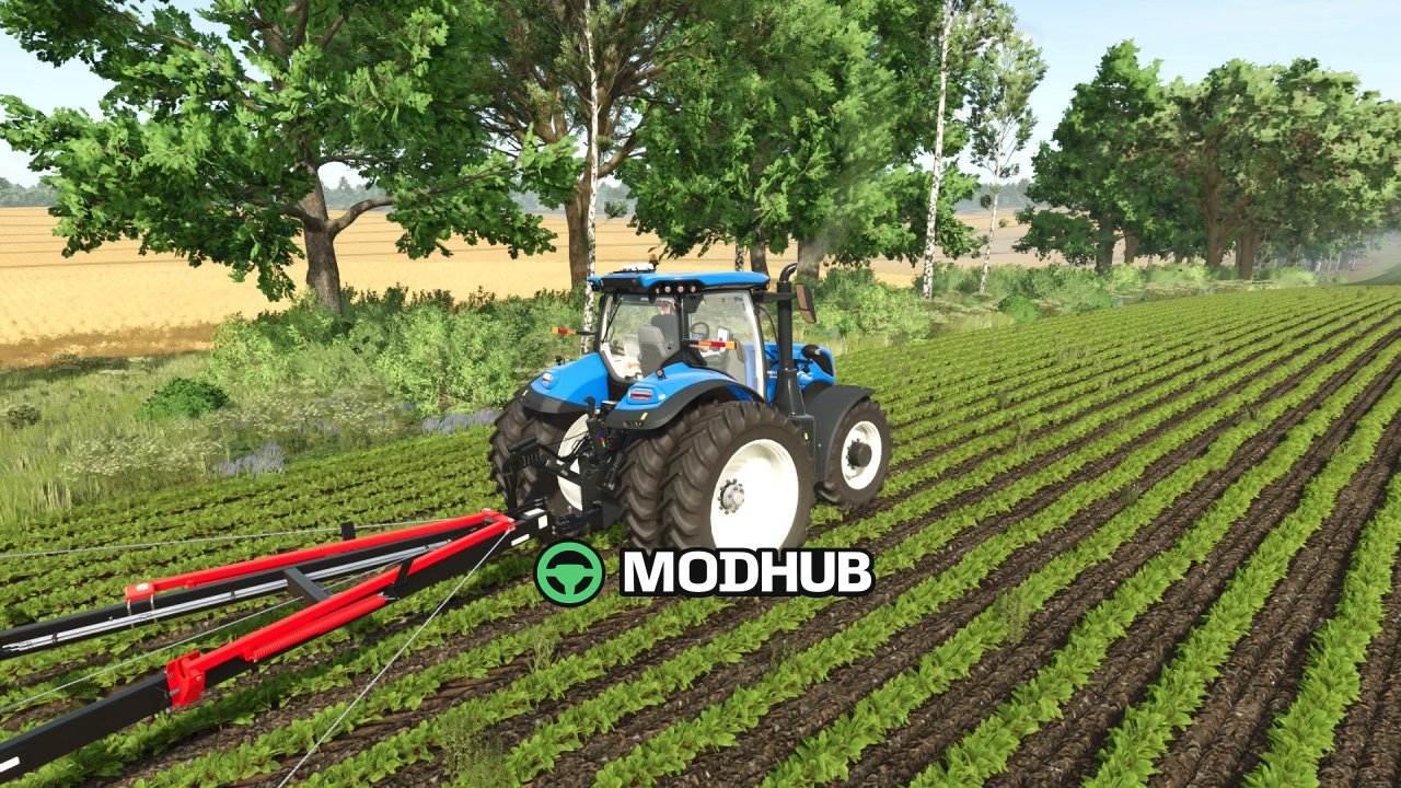 Трактор CNH/Steyr Medium Series US V1.1 для FS25