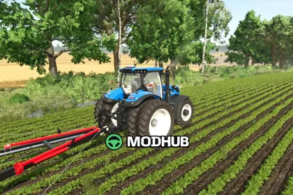 Трактор CNH/Steyr Medium Series US V1.1 для FS25 — 3