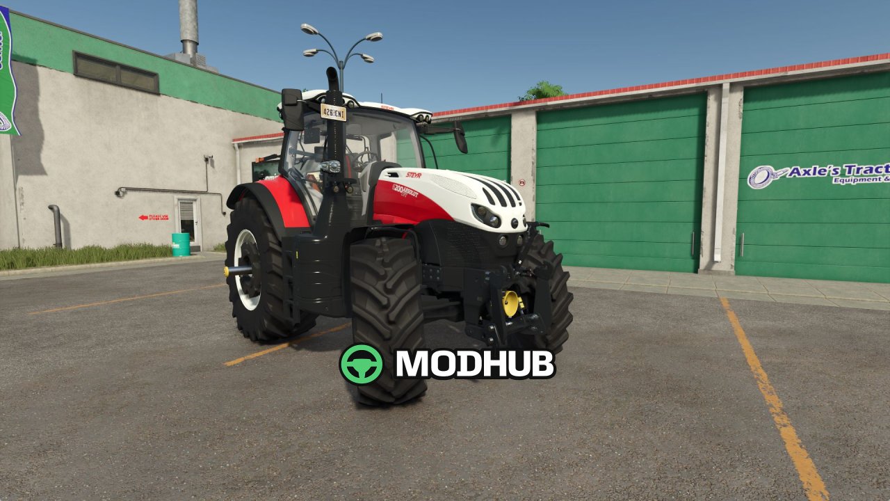Трактор CNH/Steyr Medium Series US V1.1 для FS25