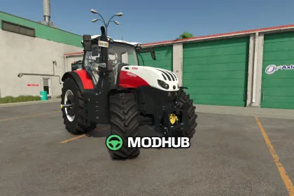 Трактор CNH/Steyr Medium Series US V1.1 для FS25 — 6