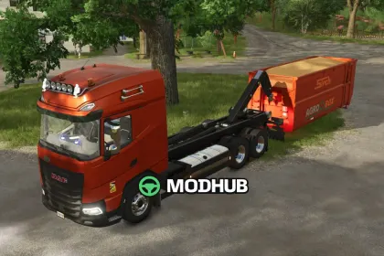 Вантажівка DAF XG+ HKL V1.0 для FS25 — 5