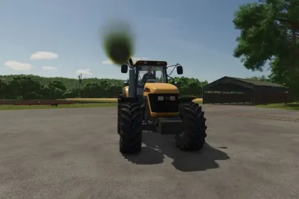 Ефект вихлопного диму Real Exhaust Smoke для Farming Simulator 25 — 2