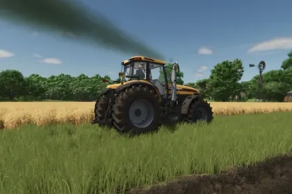 Ефект вихлопного диму Real Exhaust Smoke для Farming Simulator 25 — 3