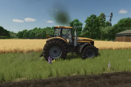 Ефект вихлопного диму Real Exhaust Smoke для Farming Simulator 25 — 4