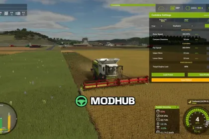 Симулятор Realistic Harvesting V1.5.2 для FS25 — 2
