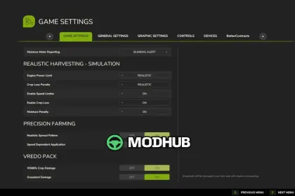 Симулятор Realistic Harvesting V1.5.2 для FS25 — 5