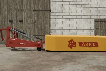 Ефективна косарка Akpil Saturn 2.8 м для Farming Simulator 25