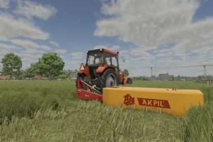 Ефективна косарка Akpil Saturn 2.8 м для Farming Simulator 25