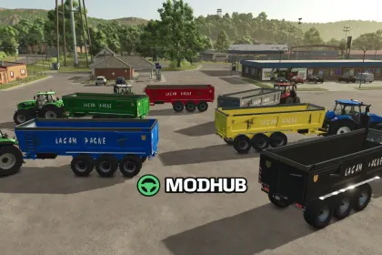 Причіп La Campagne 30T V1.0.0.5 для FS25 — 2