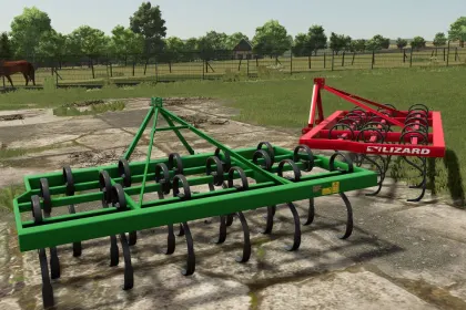 Культиватор Lizard 17-tine для Farming Simulator 25 — 2