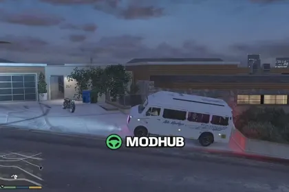 Force Traveller Indian Minibus for GTA 5 — 2