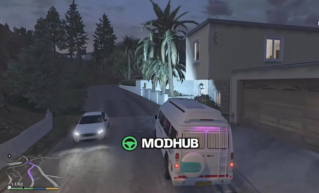 Force Traveller Indian Minibus for GTA 5