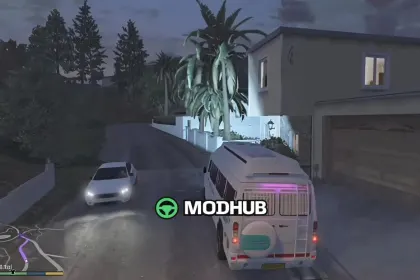 Force Traveller Indian Minibus for GTA 5 — 3