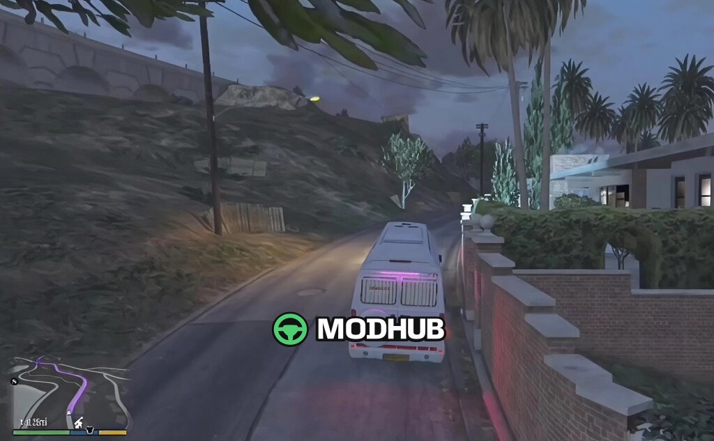 Force Traveller Indian Minibus for GTA 5