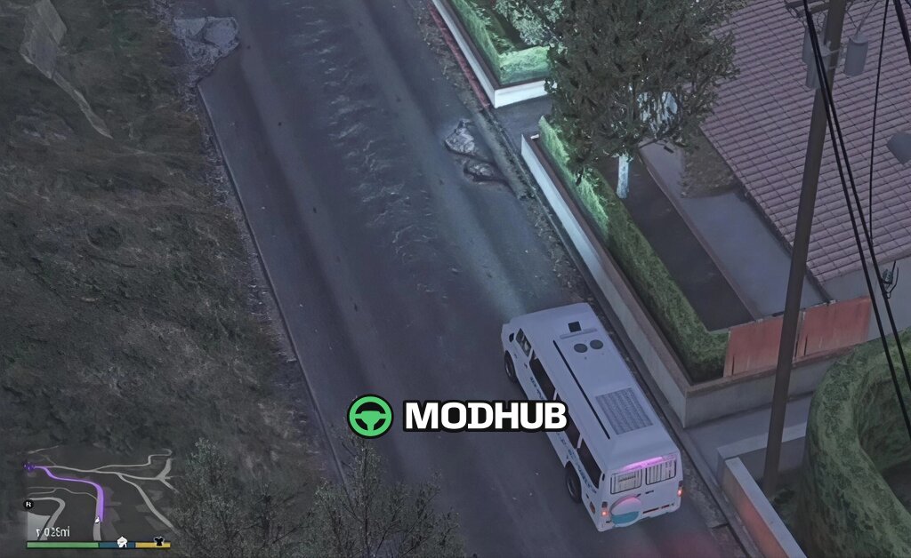 Force Traveller Indian Minibus for GTA 5