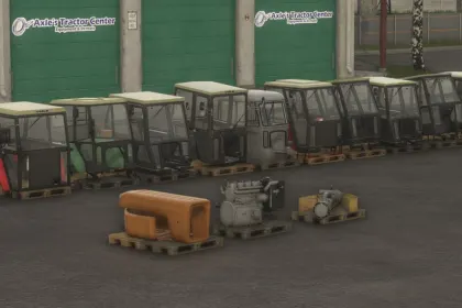 Новий Пакет Decoration on Pallets для Ursus C-360 — Деталі на Піддонах у FS25 — 1