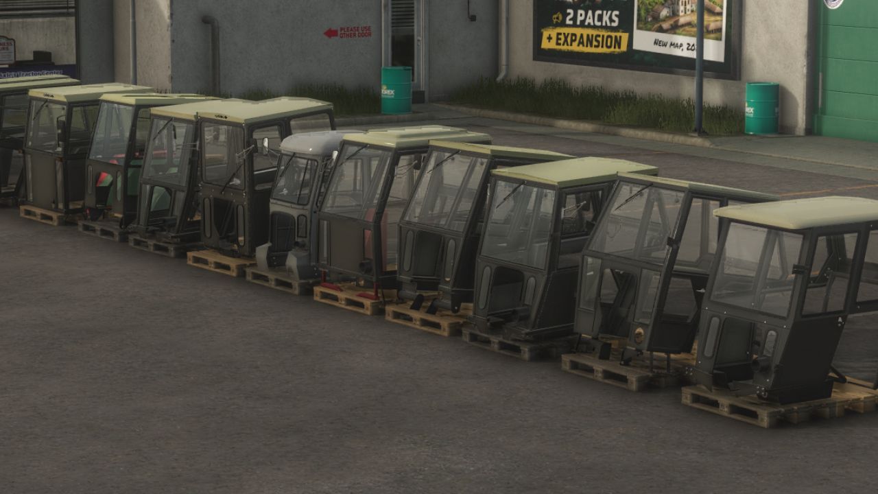 Новий Пакет Decoration on Pallets для Ursus C-360 — Деталі на Піддонах у FS25