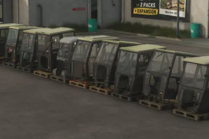 Новий Пакет Decoration on Pallets для Ursus C-360 — Деталі на Піддонах у FS25 — 2