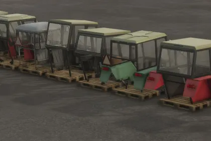 Новий Пакет Decoration on Pallets для Ursus C-360 — Деталі на Піддонах у FS25 — 4