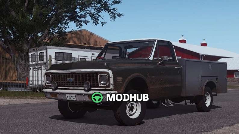 Автомобіль Chevrolet C10/C30 Custom 1972 для FS25