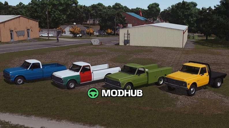 Автомобіль Chevrolet C10/C30 Custom 1972 для FS25