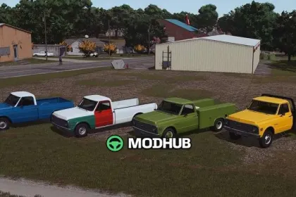 Автомобіль Chevrolet C10/C30 Custom 1972 для FS25 — 6