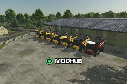 Комбайни New Holland CR-Series Pack v0.9.0.0 для FS25