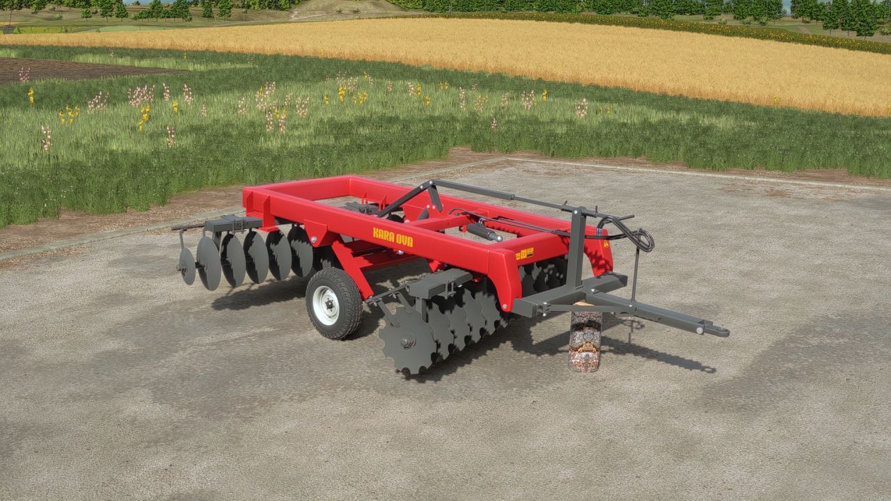 Культиватор Kara Ova для Farming Simulator 25