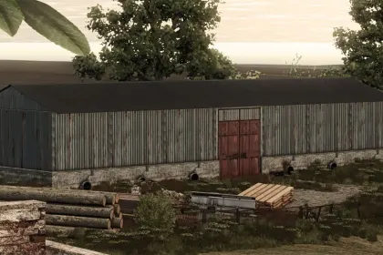 Traditionelle Tschechische Siloanlagen Czech Haylofts — Geräumige Heu- und Strohlager — 1