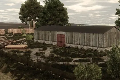 Traditionelle Tschechische Siloanlagen Czech Haylofts — Geräumige Heu- und Strohlager — 4