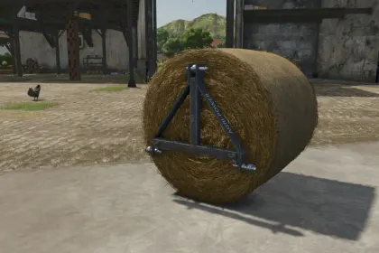 Effizienter John Deere Agri-Power Bale Transport Pick für schnelles Transportieren