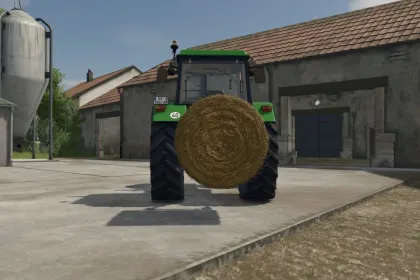 Effizienter John Deere Agri-Power Bale Transport Pick für schnelles Transportieren — 2