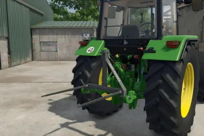 Effizienter John Deere Agri-Power Bale Transport Pick für schnelles Transportieren — 3