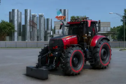 Трактор Case IH Puma Baron для Farming Simulator 25
