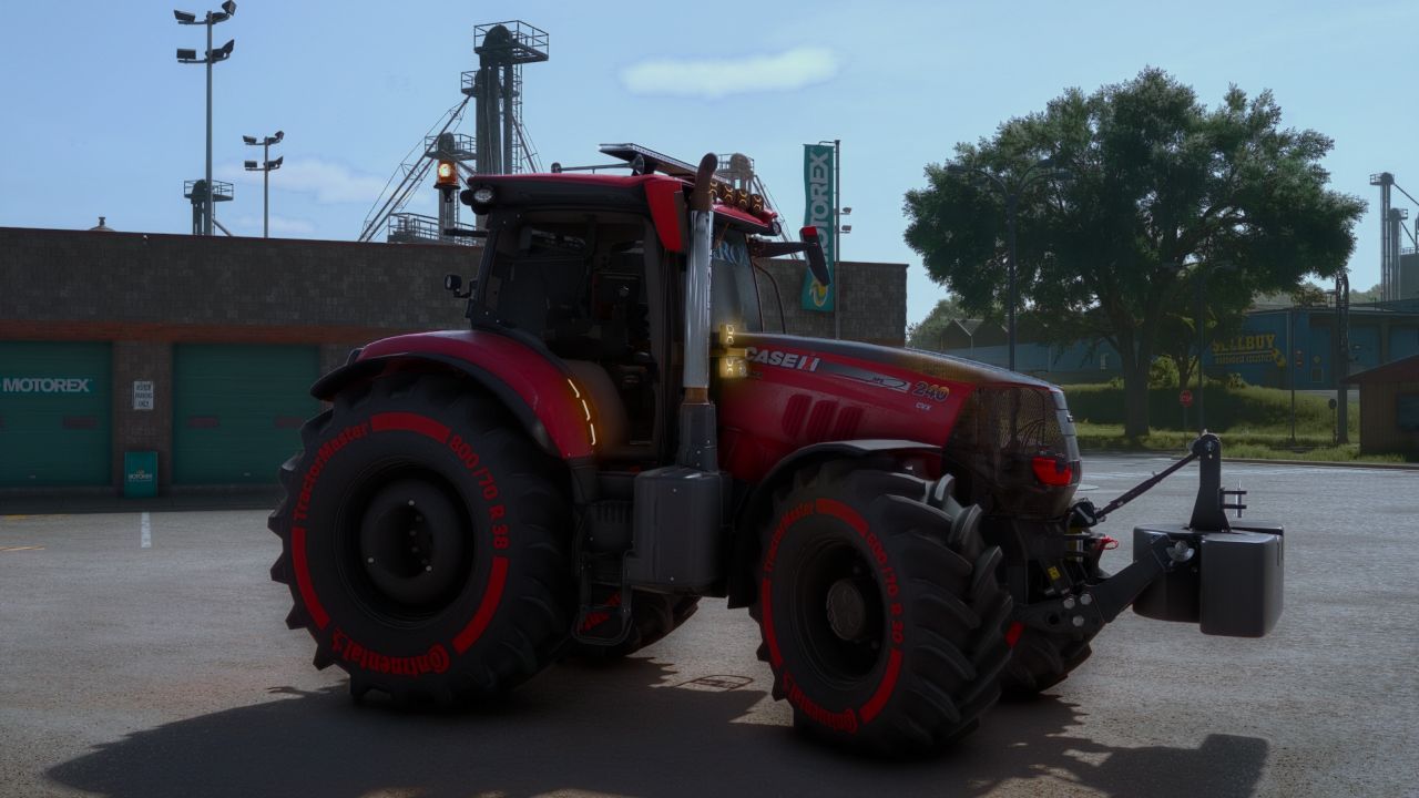 Трактор Case IH Puma Baron для Farming Simulator 25