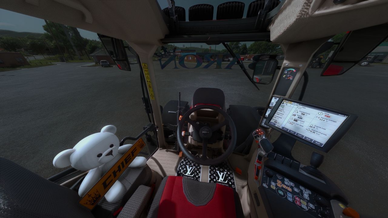 Трактор Case IH Puma Baron для Farming Simulator 25