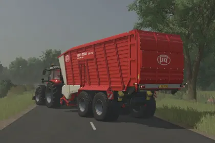 Кормороздавач Lely Tigo XR 65 D для Farming Simulator 25