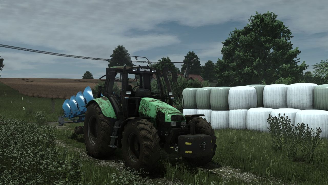 Potężny Pak Traktorów Deutz Fahr Agrotron 80-150 MK3 do Farming Simulator 25