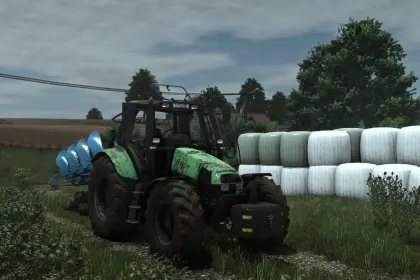 Leistungsstarkes Traktorpaket Deutz Fahr Agrotron 80-150 MK3 für Farming Simulator 25