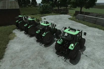 Leistungsstarkes Traktorpaket Deutz Fahr Agrotron 80-150 MK3 für Farming Simulator 25 — 3