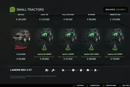 Leistungsstarkes Traktorpaket Deutz Fahr Agrotron 80-150 MK3 für Farming Simulator 25 — 4