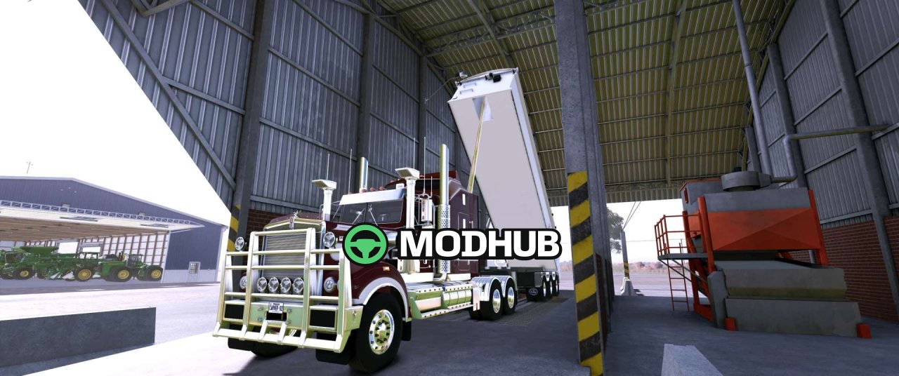 Причіп Kennedy Slider і AR Tipper Bin v1.0 для FS25